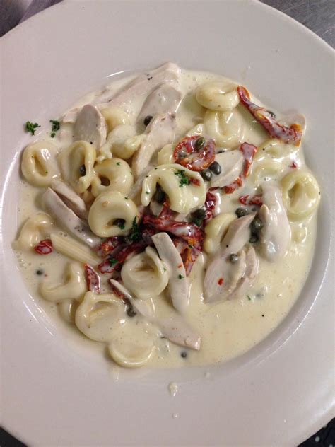 Three Cheese Tortellini Alfredo is today's Blue Plate Special