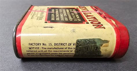 Vtg Philip Morris Revelation Smoking Mixture Pipe Tobacco Tin Empty