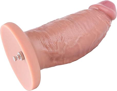 Amazon Hismith 7 43 Dual Density Silicone Extra Huge Dildo 6 61 Insertable Lenght