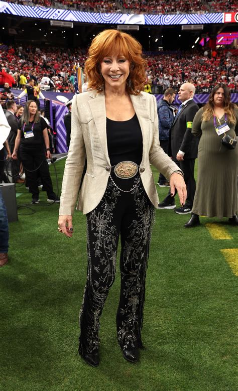 Reba McEntire Performs National Anthem at Super Bowl LVIII