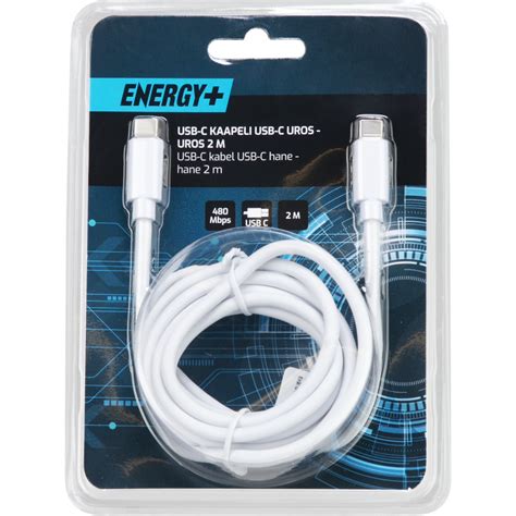 USB C Kaapeli Energy Uros Uros 2 M Tokmanni Fi