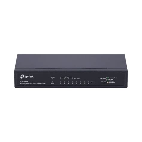 Switch สวิตซ์ Tp Link 8 Ports Tl Sg1008p Gigabit Port 4 Ports Poe