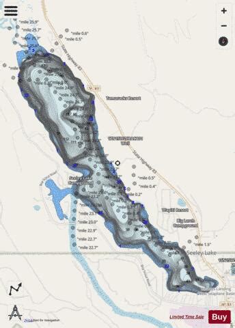 Seeley Lake Fishing Map | Nautical Charts App