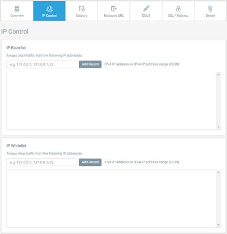 How To Whitelist Blacklist IPs And IP Ranges Help Center Cloudbric