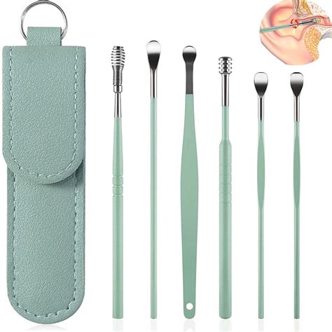 Ohrenschmalz Entferner Ohrenreiniger Edelstahl Set Ear Cleaning Ohr