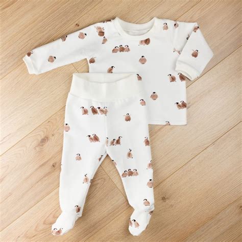 Pyjama bébé mixte 2 pièces avec pieds Petit Loir