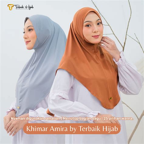 Jual Khimar Amira By Terbaik Hijab Khimar Instant Hijab Dagu Malaysia