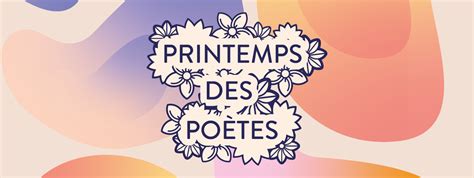 Le Printemps Des Poètes Au Département Des Langues Participez Au