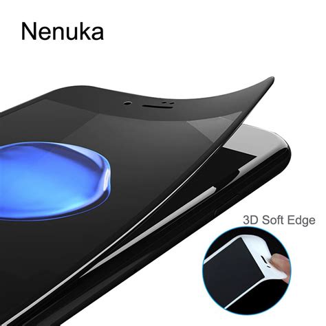 Carbon Fiber Round Edge 3D Curve Screen Protector For IPhone 7 7Plus 6