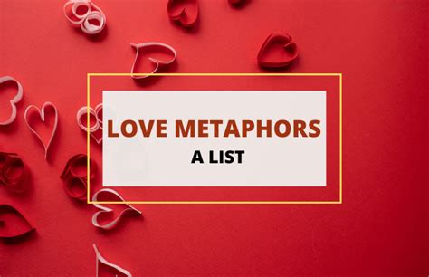 Best Metaphors for Love - A Comprehensive List - Symbol Sage