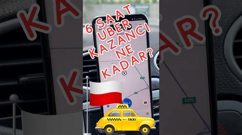 Polonyada Uber yaparak ne kadar kazanırım polonyavizesi