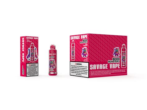 Wholesale Europe Warehouse Vape Puff Bar Savage Monster X