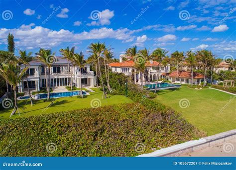 Luxury Mansions Boynton Beach Boca Raton FL Stock Image - Image of ...