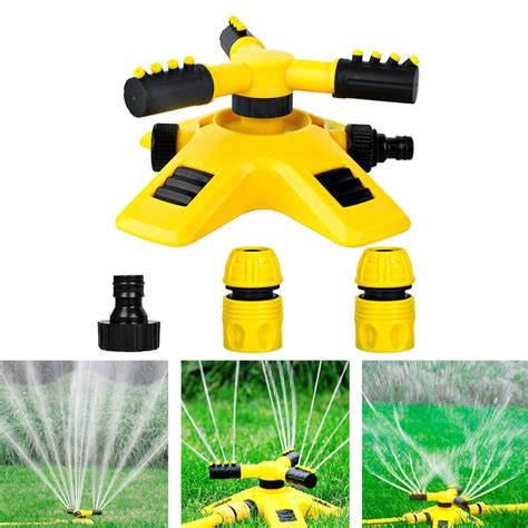 Oscillating Sprinkler Watering Sprayer Lawn Sprinkler Garden Sprinkler Large Area Coverage Yard