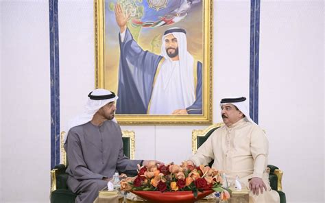 King Of Bahrain Uae President Discuss Regional Global Developments Sultanate Daily