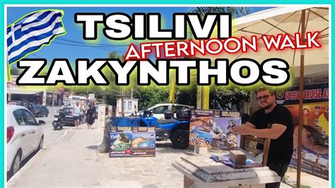 TSILIVI WALKING TOUR AT NOONTIME Walkingtour Greece Tsilivi