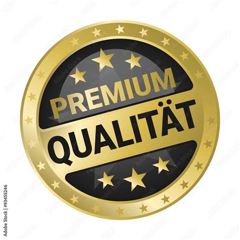 Siegel Premium Qualität Stock Vektorgrafik Adobe Stock