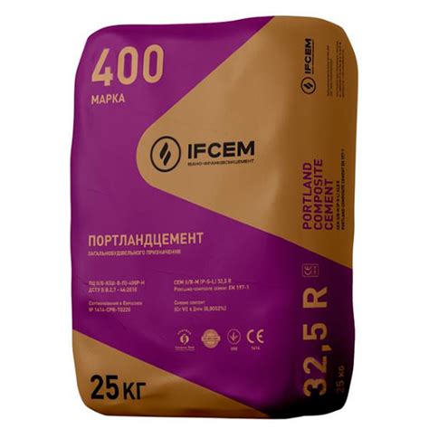 Цемент IFCEM ПЦ II/БК-400 25 кг • Купить в Киеве, Украине • Низкая цена ...