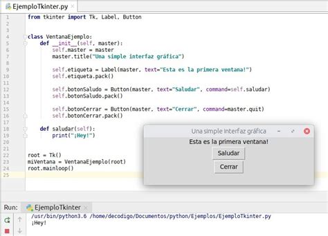 Python Crear Una Interfaz Gr Fica Gui Decodigo