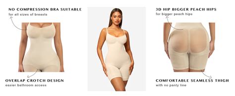 Feelingirl Shapewear For Women Tummy Control Full Bust Body Shaper