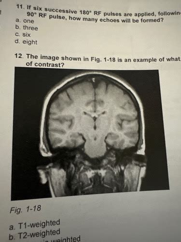 Fundamentals Of MRI Flashcards Quizlet