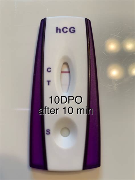 Equate First Signal One Step Pregnancy Test 10dpo Positive Hpt Comparison 9dpo Equate First