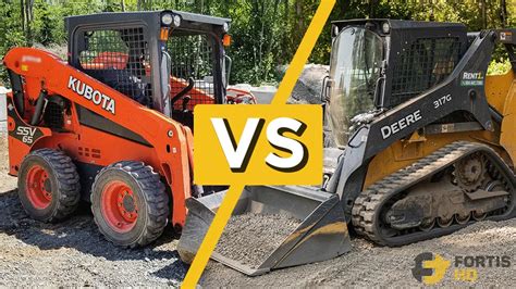 Skid Steer vs Track Loader Face-Off – Fortis HD