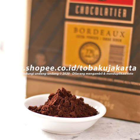 Jual Tulip Cocoa Powder BORDEAUX 500gr Bubuk Coklat Murni Purecocoa