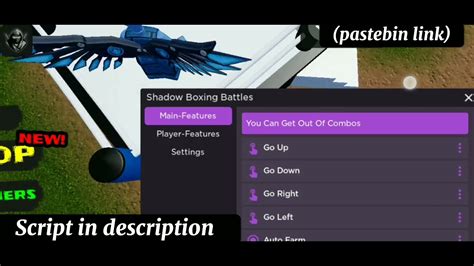 Roblox Shadow Boxing Script For Mobile Pc Pastebin Link YouTube