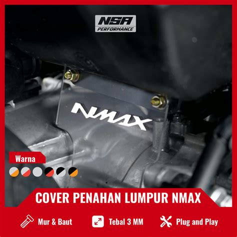 Jual NSA MUDFLAP PENAHAN LUMPUR AKRILIK YAMAHA NMAX NEW PNP 1 SET