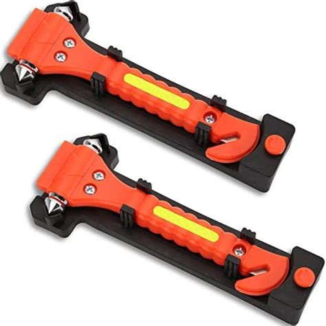 Amazon Basics Emergency Seat Belt Cutter And Window Hammer