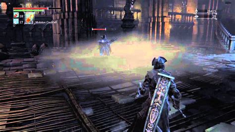 Bloodborne Yahar Gul Npc Fight Youtube