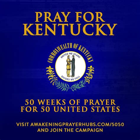 Pray For Kentucky 5050 Campaign Awakening House Of Prayer Davie 14