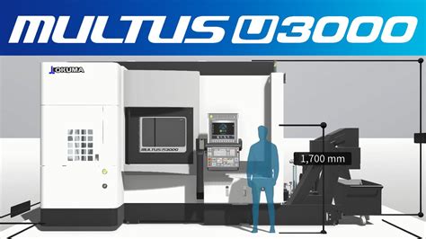 3d Machine Viewintelligent Multitasking Machine Multus U3000【okuma