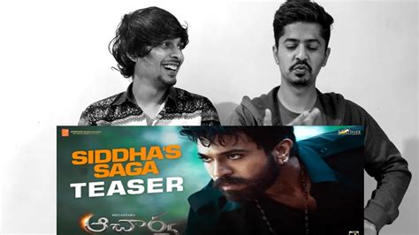 Acharya Siddha S Saga Teaser Ram Charan Rreaction YouTube