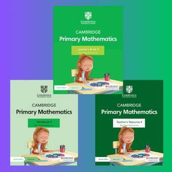 Cambridge Primary Mathematics 4 Learner S Book Workbook Teacher S