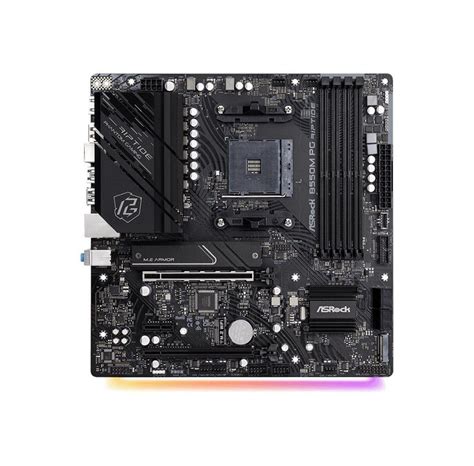 Asrock B M Pg Riptide Hovedkort Amd B Amd Am Socket Ddr