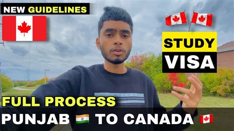 🍁 Punjab 🇮🇳 To Canada 🇨🇦 Full Process Full Information Video How To Apply Canada Visa