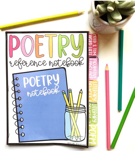 4 Poetry Activities For Middle School Students The Hungry Teacher