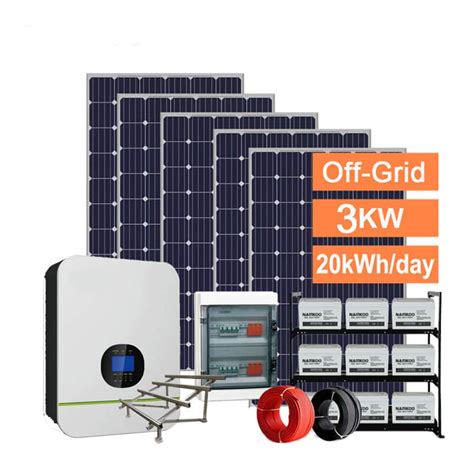 3kw Solar Energy Systemoff Grid Solar Power