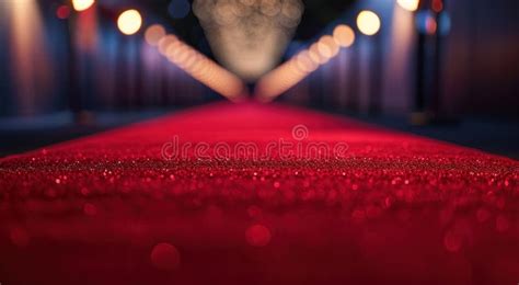 The Red Carpet at the Hollywood Premiere Stock Photo - Image of ...