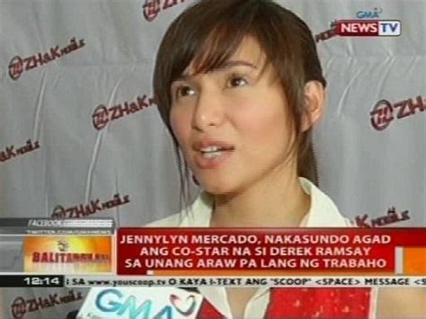 Jennylyn Mercado Nakasundo Agad Ang Co Star Na Si Derek Ramsay Sa