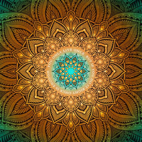 Motivational Mandala Art - Ben Krefta.com