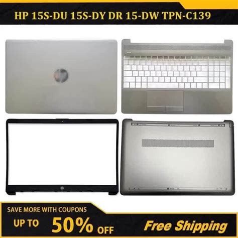 New For HP 15S DU 15S DY DR 15 DW TPN C139 Laptop Housing Case LCD Back