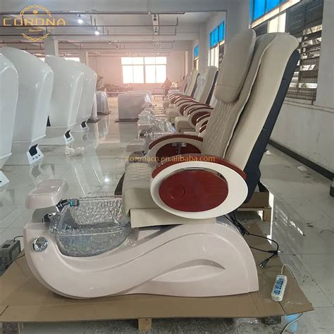 Custom Color Modern Luxury Beauty Nail Salon Furniture No Plumbing Foot