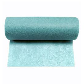 Nappe Rouleau en Non Tissé PLUS Turquoise 1 2x45m P40cm 6 Utés