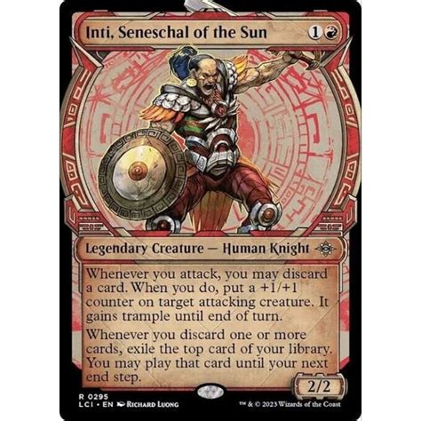 Inti Seneschal Of The Sun LCI Rare MTG Cards WotC Shopee