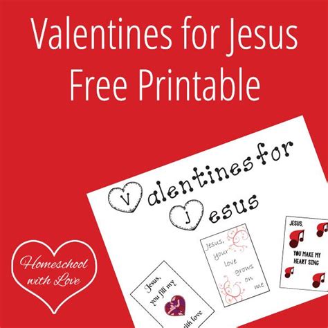 Valentines for Jesus Free Printable | Religious valentines, Free ...