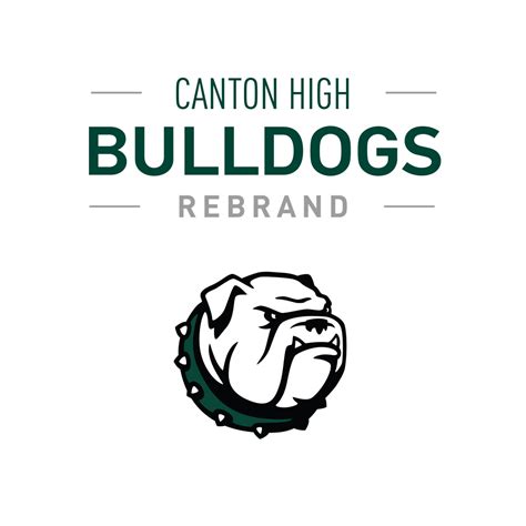 Canton High Bulldogs Rebrand - Jeremy Nelson Design