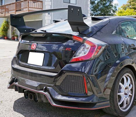 Pro Design Mg Fk Style Spoiler Wing For Honda Civic Door